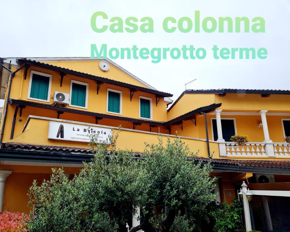Casa Colonna Montegrotto Terme Lejlighed Eksteriør billede
